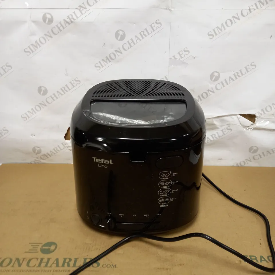 TEFAL UNO FF203840 DEEP FAT FRYER BLACK