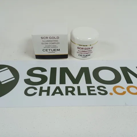 CETIUM LONDON SCR GOLD ILLUMINATING GLOW COMPLEX β 24 CARAT GOLD CREAM 50ML