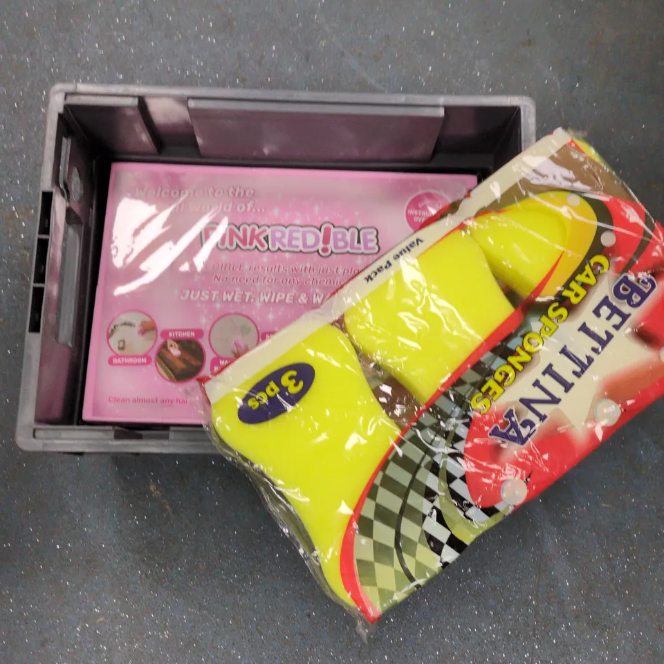 LARGE QUANTITY OF ASSORTED AUTO AND TOOL ITEMS TO INCLUDE OFFSET EXTENSION WRENCH, TOOLZONE BRICK BUSTER AND NIELSEN SEAT COVER