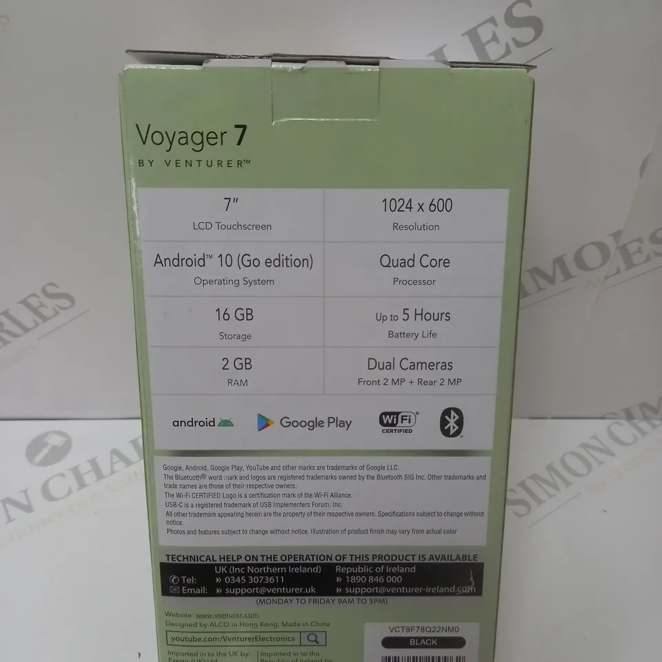 BRAND NEW BOXED VENTURER VOYAGER 7 TABLET