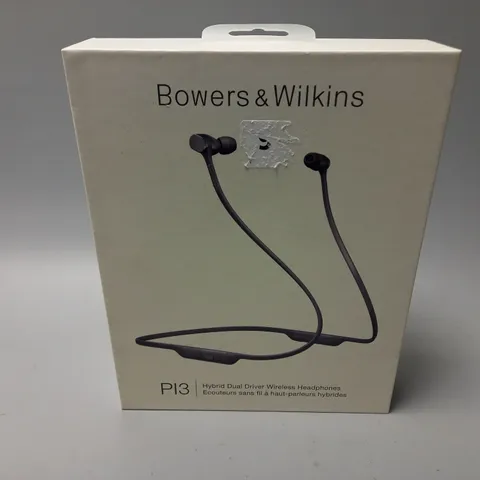 BOXED BOWERS & WILKINS PI3 WIRELESS HEADPHONES