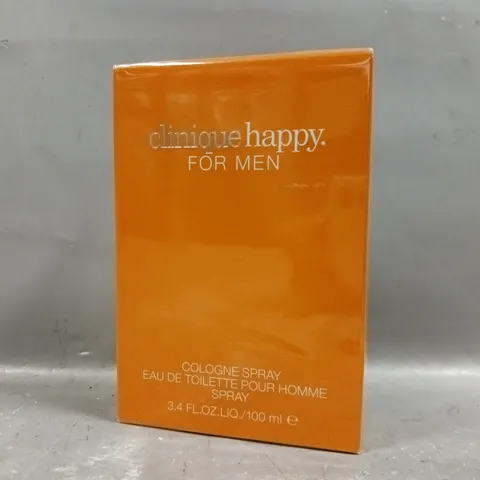 SEALED CLINIQUE HAPPY FOR MEN EAU DE TOILETTE 100ML