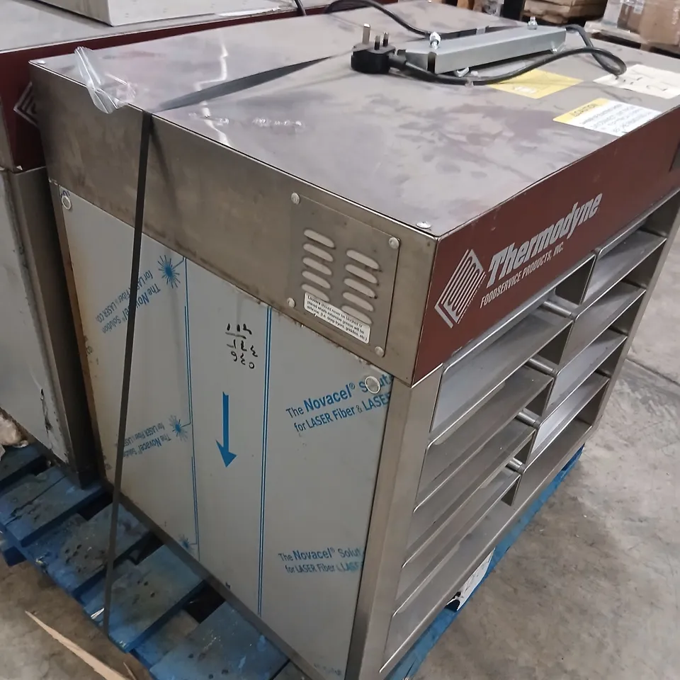 THERMODODYNE 12-DRAWER STAINLESS STEEL HOLDING CABINET – COMMERCIAL KITCHEN
