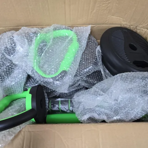 UNBRANDED WEIGHTLIFTING SET IN GREEN & BLACK