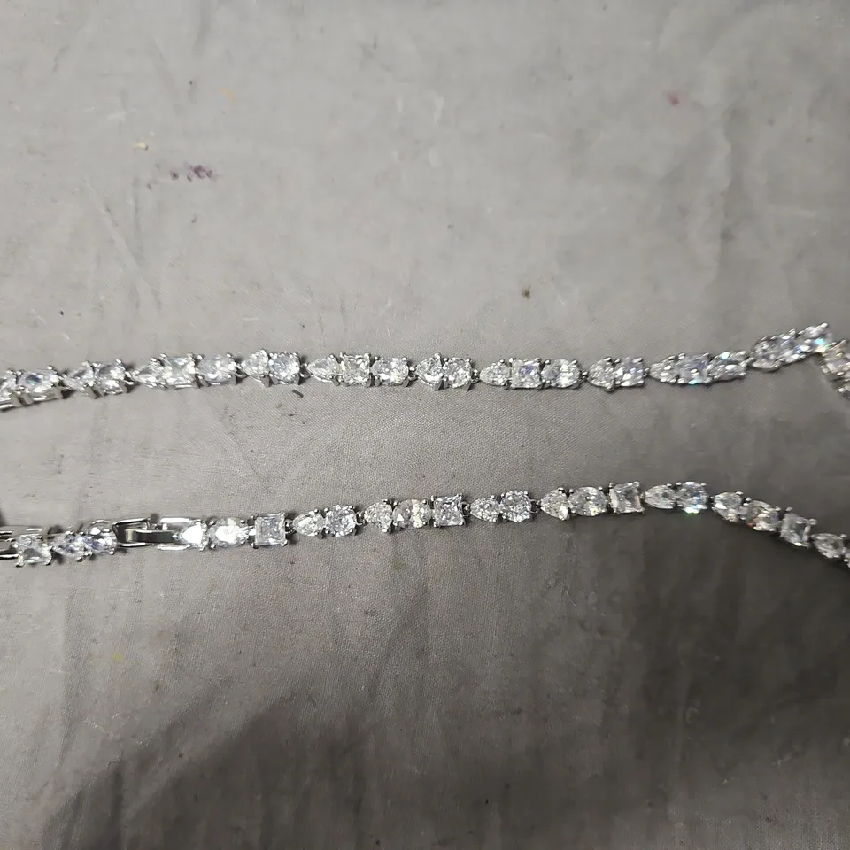 SWAROVSKI CRYSTAL BRACELET - CLEAR STONES, IN PRESENTATION BOX