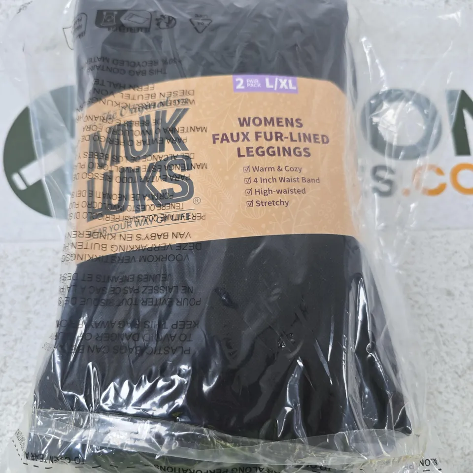 MUKLUK WOMEN'S FAUX FUR-LINED LEGGINGS – L/XL
