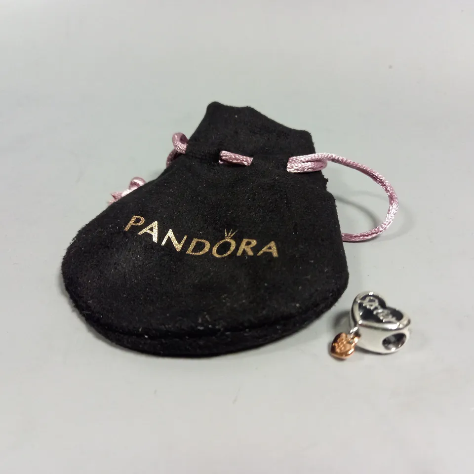 PANDORA SISTER HEART PENDANT CHARM 