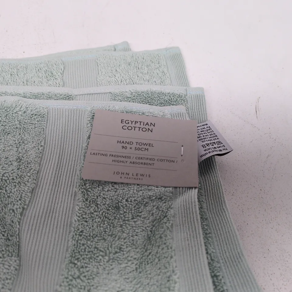 EGYPTIAN COTTON HAND TOWEL – 90 X 50 CM – JOHN LEWIS & PARTNERS
