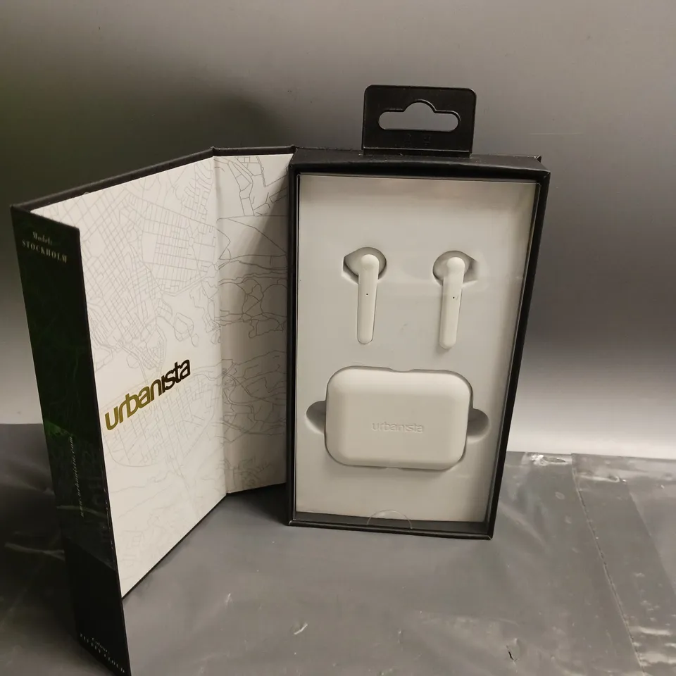 BOXED STOCKHOLM URBANISTA TRUE WIRELESS EARBUDS