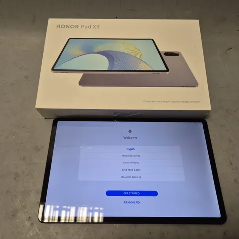 BOXED HONOR PAD X9 TABLET