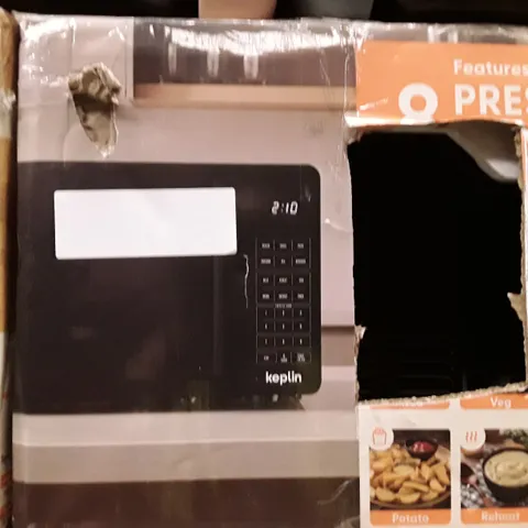 BOXED KEPLIN AIR FRYER WITH DUAL COOKING ZONES BLACK COLOUR