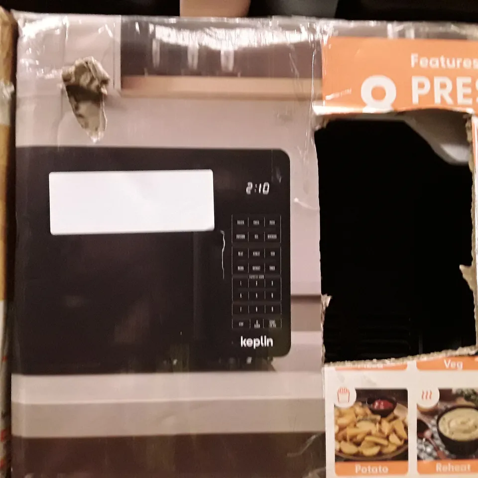 BOXED KEPLIN AIR FRYER WITH DUAL COOKING ZONES BLACK COLOUR