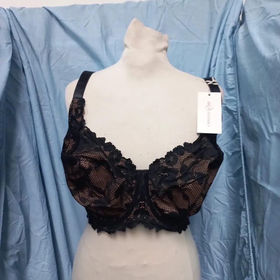 BRAVISSIMO MILLIE LUXE BRA – BLACK, UK 32J (EU 70J) – BRAND TAG