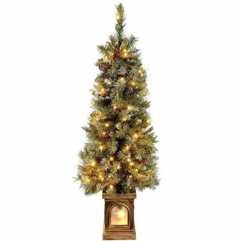 WE R CHRISTMAS 4FT PRE-LIT SCANDINAVIAN BLUE TREE 