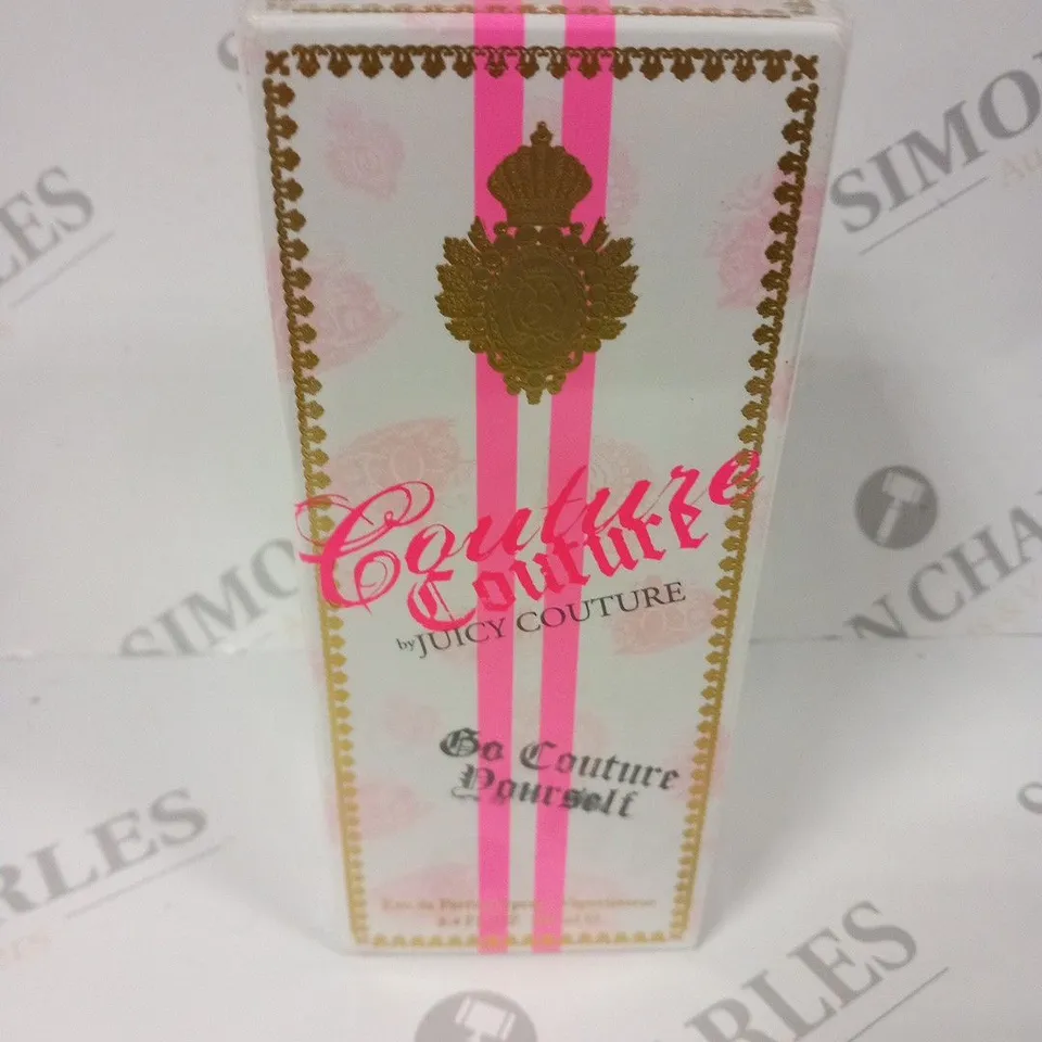 BOXED AND SEALED COUTURE COUTURE BY JUICY COUTURE GO COUTURE YOURSELF EAU DE PARFUM 100ML