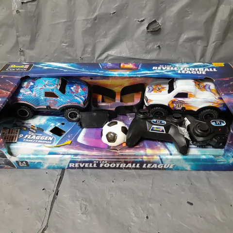 BOXED CERRERA RC CARS "REVELL FOOTBALL LEAGUE"