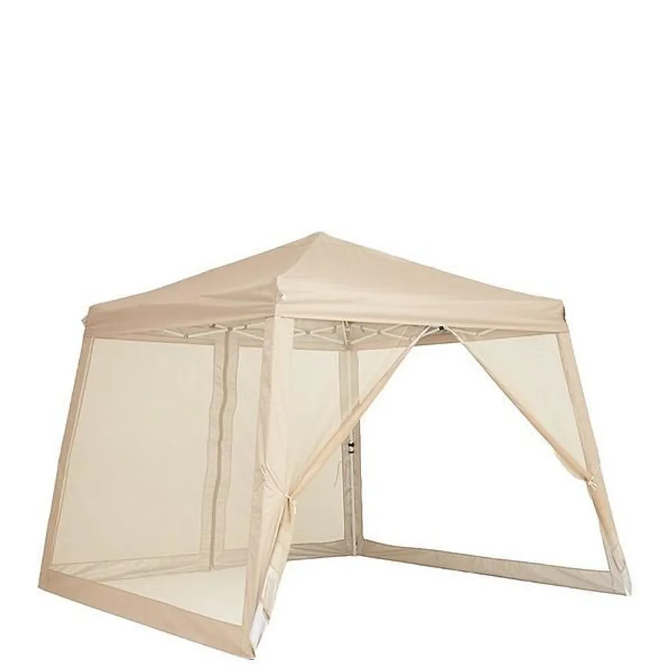 2.4 X 2.4M POP UP GAZEBO WITH MOSQUITO NET