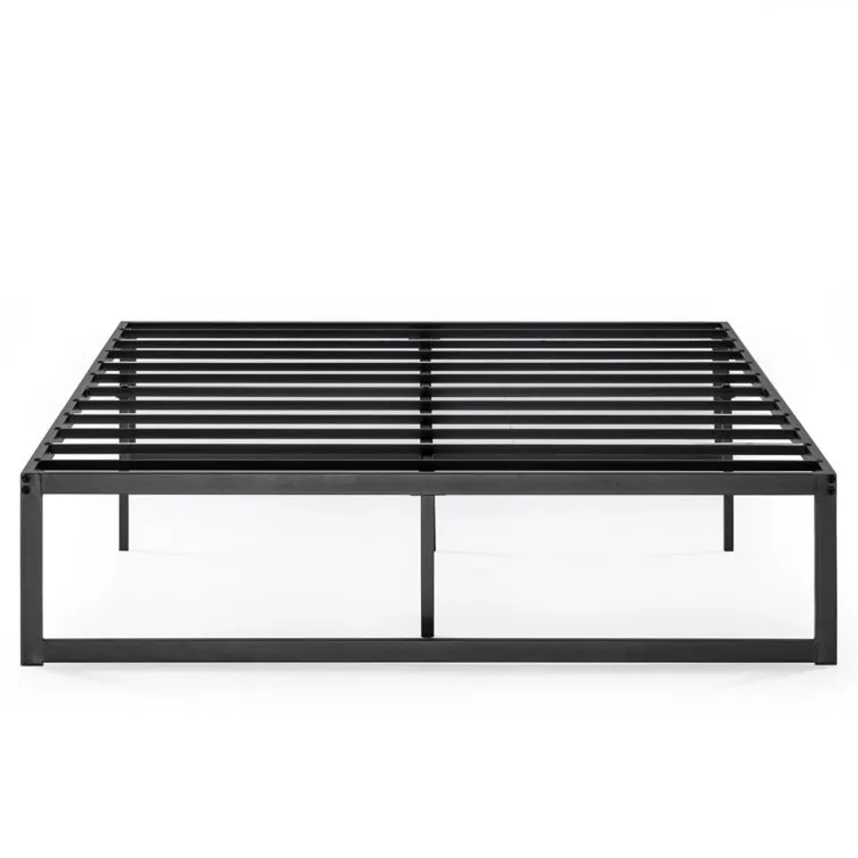 BOXED DESOLO TOOL - FREE QUICK LOCK METAL BED FRAME DOUBLE (1 BOX)