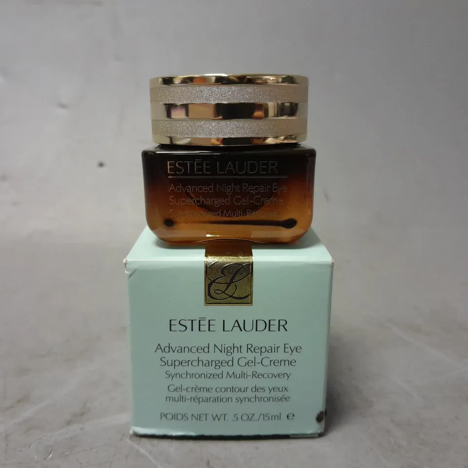 BOXED ESTÉE LAUDER ANR EYE SUPERCHARGED GEL CREAM 15ML