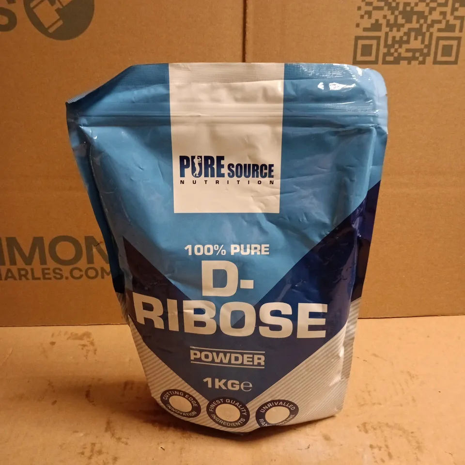 PURE SOURCE NUTRITION D-RIBOSE POWDER (1KG)