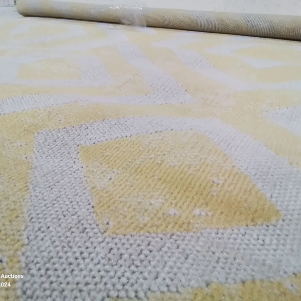 BRAND NEW PACO HOME 821 POCO YELLOW 120 X 170CM RUG