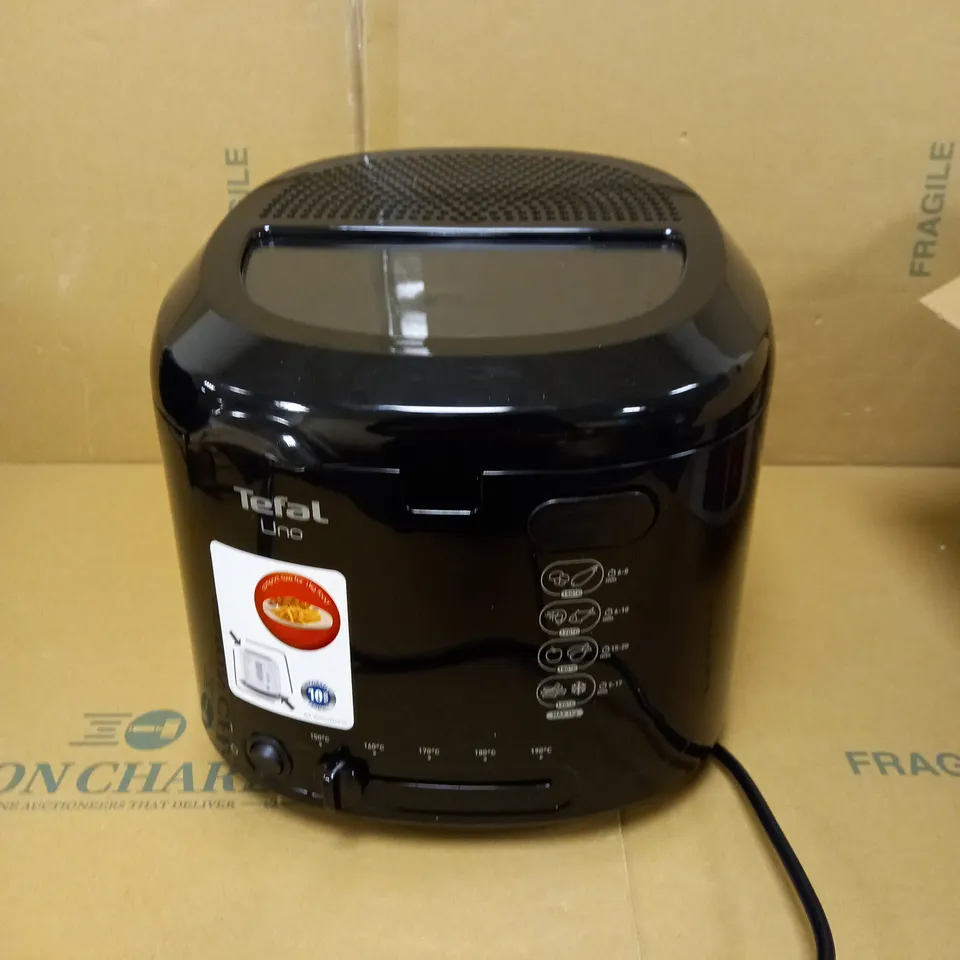 TEFAL UNO FF203840 DEEP FAT FRYER BLACK