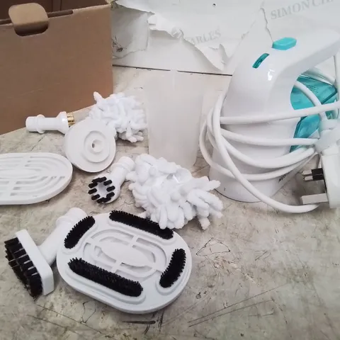 BOXED NU STEAM 11 PIECE STEAM CLEANING SYSTEM