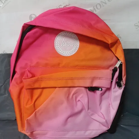 HYPE UNISEX MULTI PINK/ORANGE GRADIENT BACKPACK