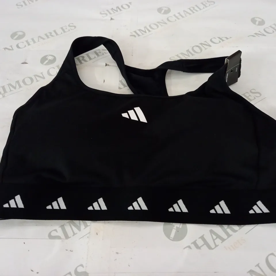 ADIDAS SPORTSBRA IN BLACK - UK MAC