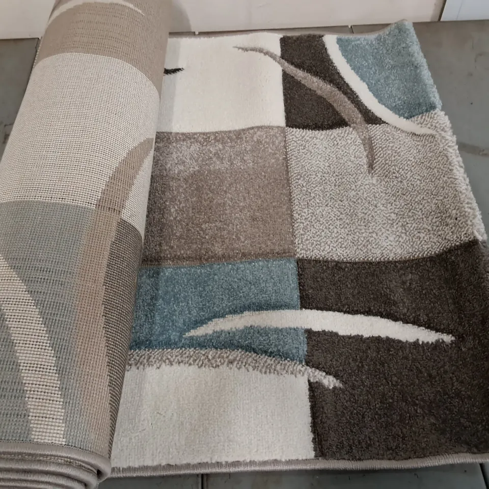 BRAND NEW PACO LARA SV RUG IN TURQUOISE - 80X300CM