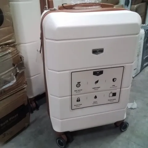 SMALL SUITCASE CREAM & BROWN
