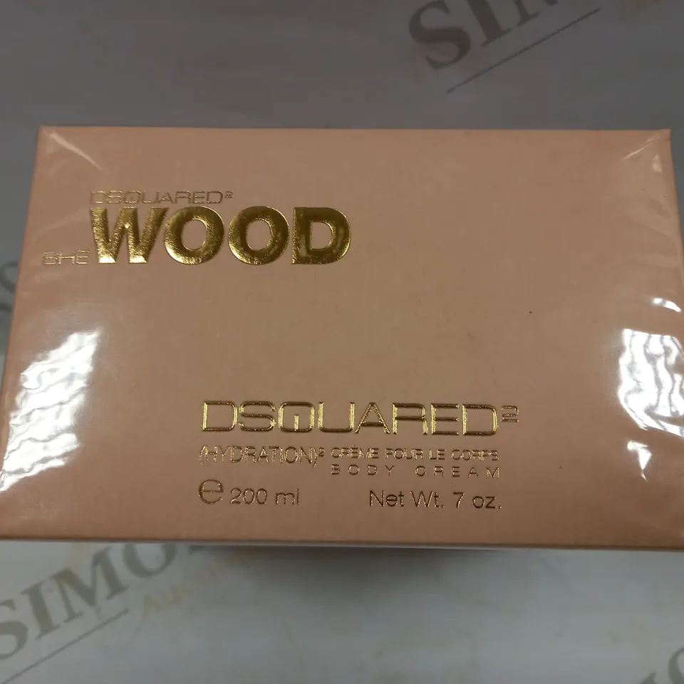 DSQUARED2 DSQUARED SHE WOOD BY BODY CREAM 200ML 