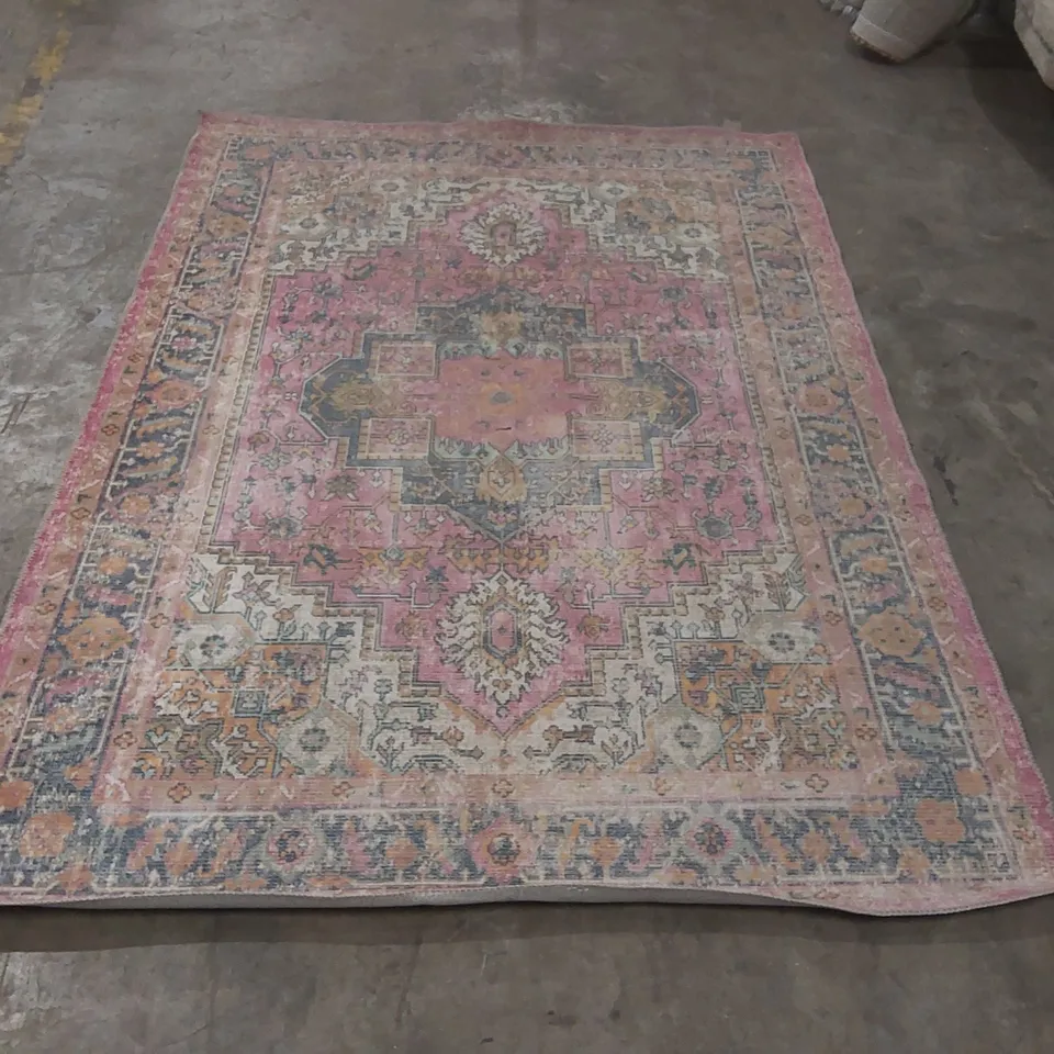 STILLAGE CONTAINING APPROXIMATELY  26x ASSORTED DESIGNER RUGS - STILLAGE NOT INCLUDED