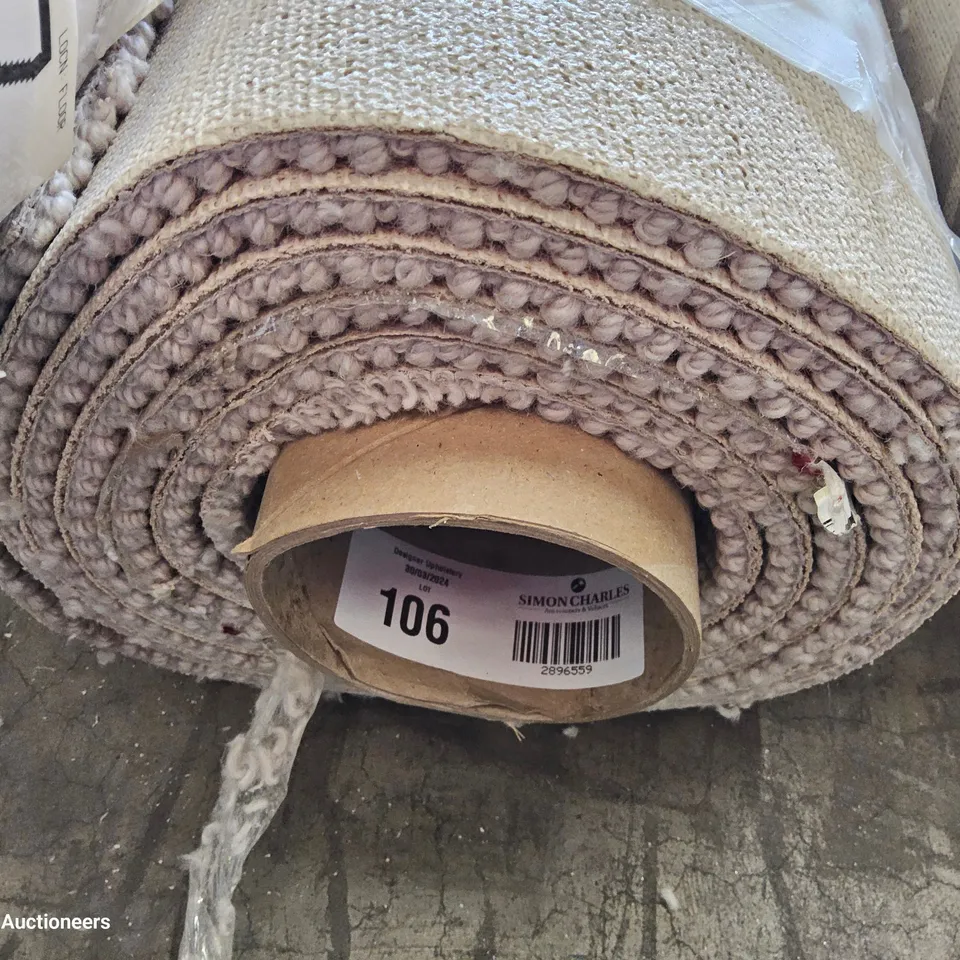 ROLL OF QUALITY HABBERLEY RIDGE OAK RIDGE CARPET APPROXIMATELY 5M × 4M