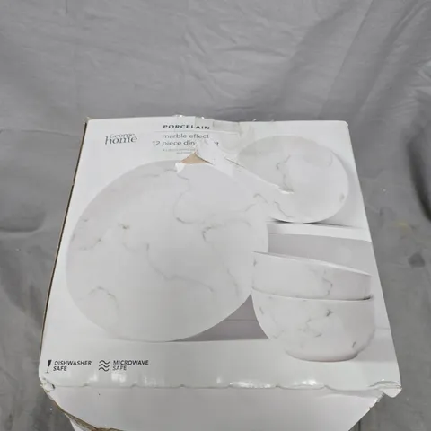 GEORGE HOME PORCELAIN MARBLE EFFECT DINNER SET 