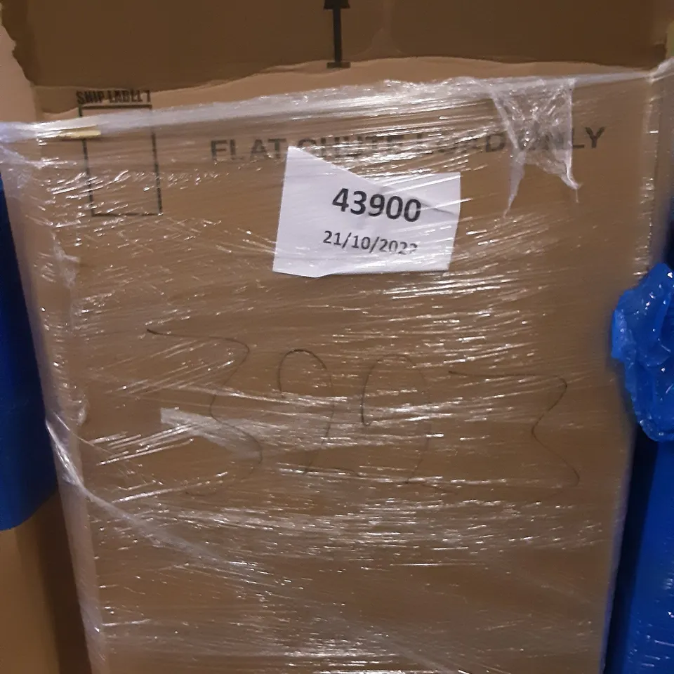 PALLET OF ASSORTED PRODUCTS INCLUDING MEERVEIL WALL COAT RACKS, DOUBLE RAIL CLOTHES RACK, KUYAL CHAIR MAT, LAUNDRY HAMPER, JUDGE NON-STICK TABLE GRILL, WINDOW REGULATOR FRONT
