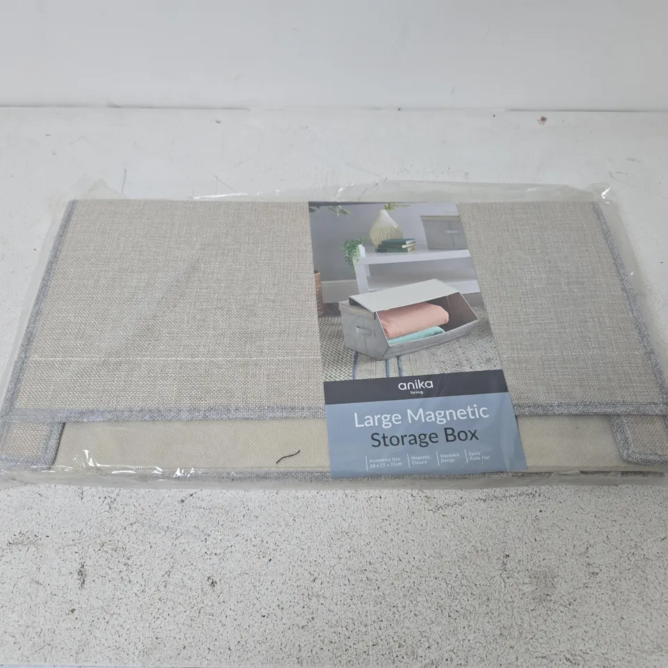 ANIKA LARGE MAGNETIC STORAGE BOX (50X25X35CM)