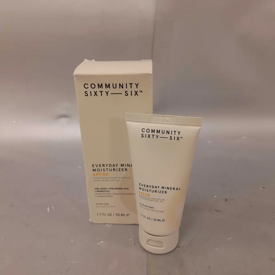 EVERYDAY MINERAL MOISTURIZER SPF 30 SUNSCREEN - 50ML