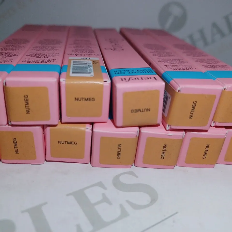 LOT OF APPROX 13 X 5ML BENEFIT COSMETICS BOI-ING BRIGHT ON BRIGHTENING UNDEREYE CONCEALER - #NUTMEG