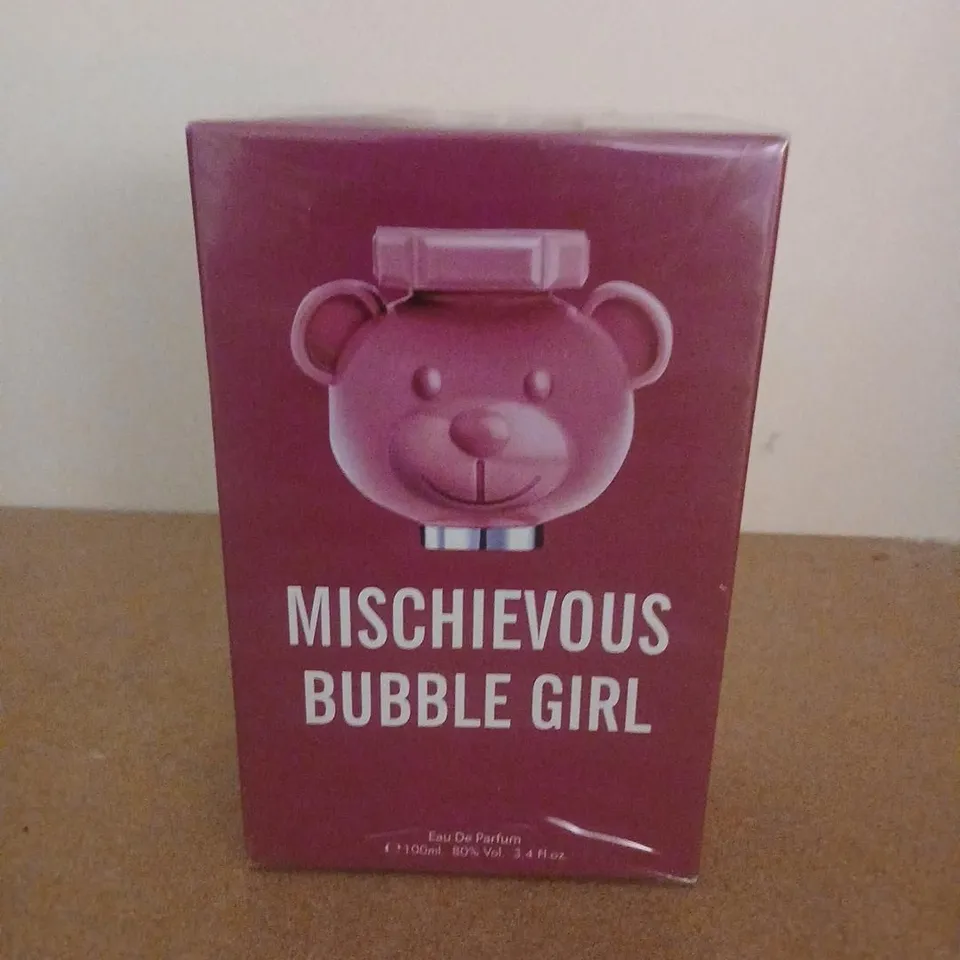 BOXED AND SEALED MISCHIEVOUS BUBBLE GIRL EAU DE PARFUM 100ML