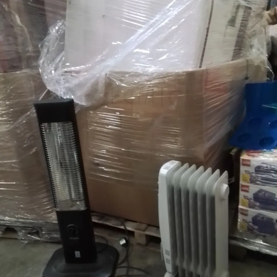 PALLET TO CONTAIN A LARGE QUANTITY OF ELECTRICAL PRODUCTS TO INCLUDE;HEATER,SLIMLINE HEATER,AIR COOLER 