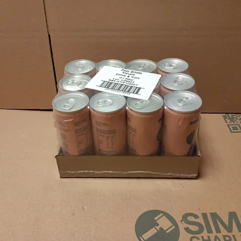 ZOOZ ELEVATE CITRUS & YUZU (12X250ML)