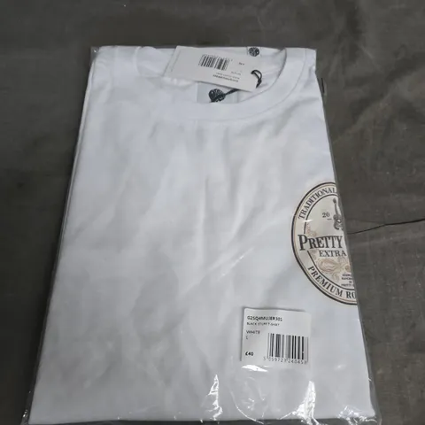 PRETTY GREEN BLACK STUFF T-SHIRT SIZE L