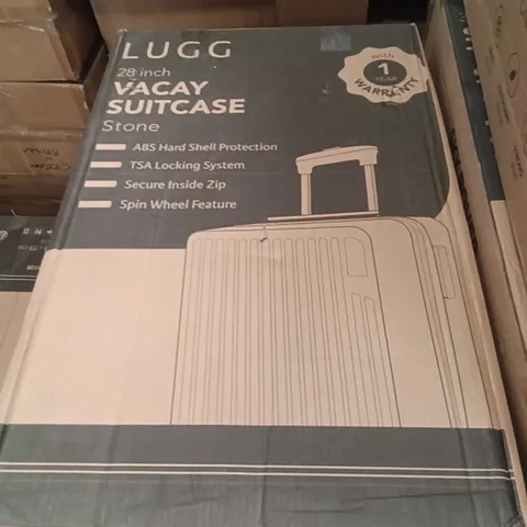  BOXED LUGG TRAVEL SUITCASE
