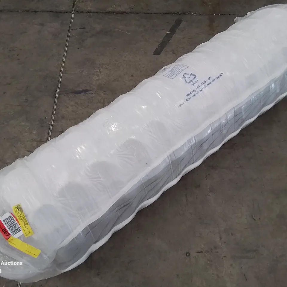 QUALITY BAGGED AND ROLLED 5' KING AFIA SERENITY EGYPTIAN-QUALITY COTTON MATTRESS 