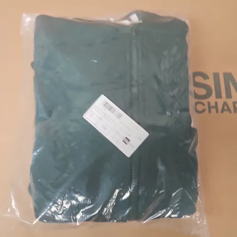 BAGGED ADIDAS SPACER HOODIE IN GREEN - XL