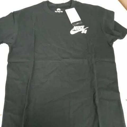 NIKE SB CLASSIC BLACK T-SHIRT - SMALL