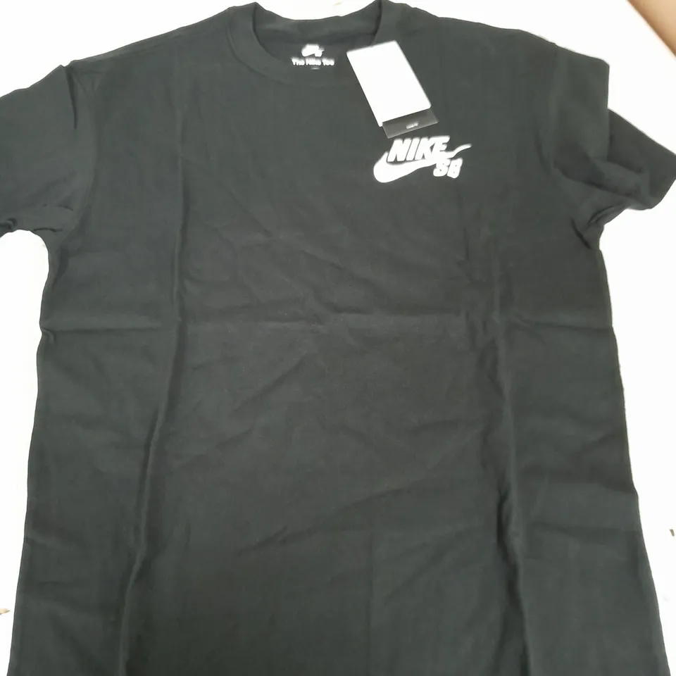 NIKE SB CLASSIC BLACK T-SHIRT - SMALL