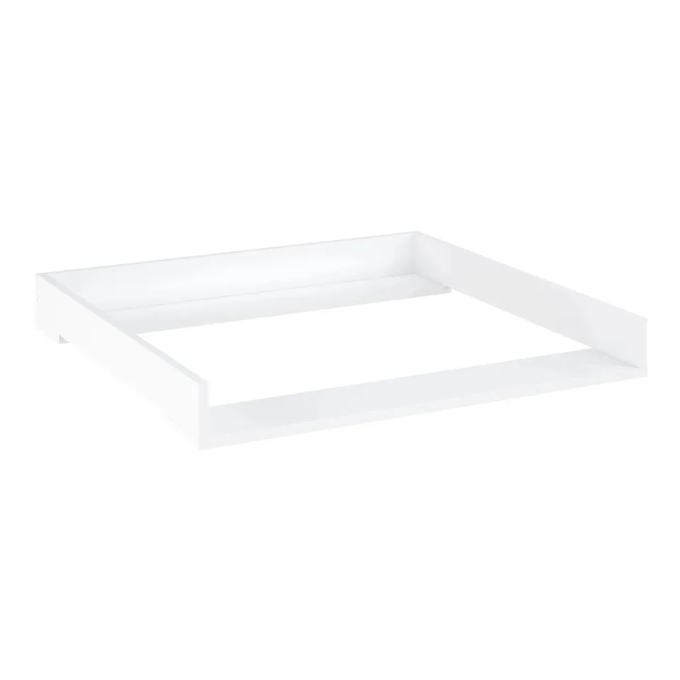 BOXED CHANGING TOP MODEL 801, UNIVERSAL, COMPATIBLE WITH IKEA DRESSERS, WHITE