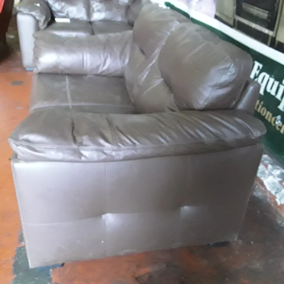 CHOCOLATE 2 SEATER SOFA